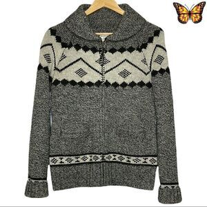 WindRiver Zip Up Long Sleeve Sweater Size Extra Small